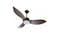 Mistral Space36-WD/GY 36" Space36 3 Blades Ceiling Fan - Wood/Grey_1