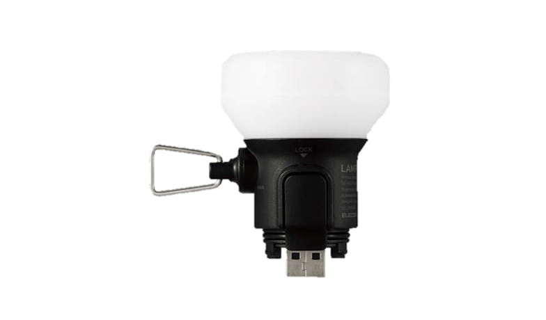 Elecom DE-NEST-GLP01BK Nestout LED lantern LAMP-1 MAX350lm - Black_2