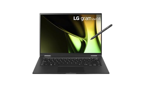 LG Gram 14T90S-G.AA75A3 2in1 14" Ultra7 16GB 512GB OLED Laptop - Obsidian Black
