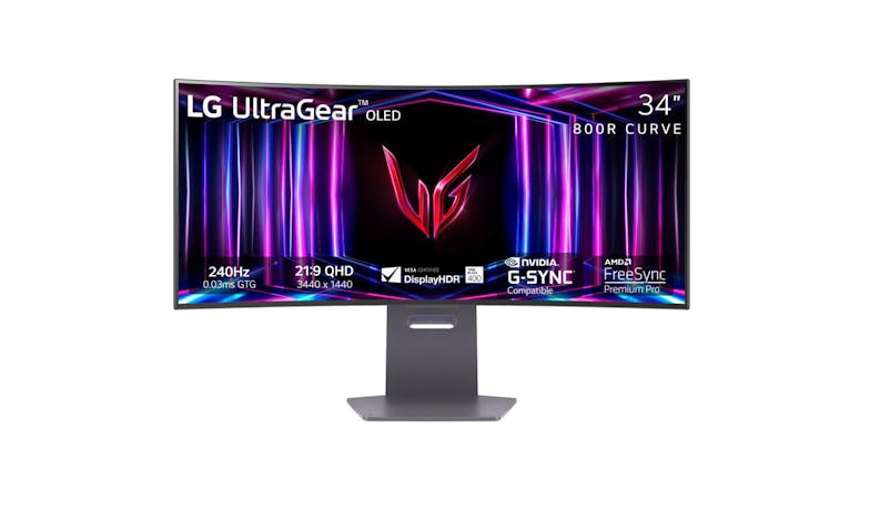 LG 34GS95QE-B 34" UltraGear OLED WQHD 240Hz Curved Gaming Monitor - Black_1