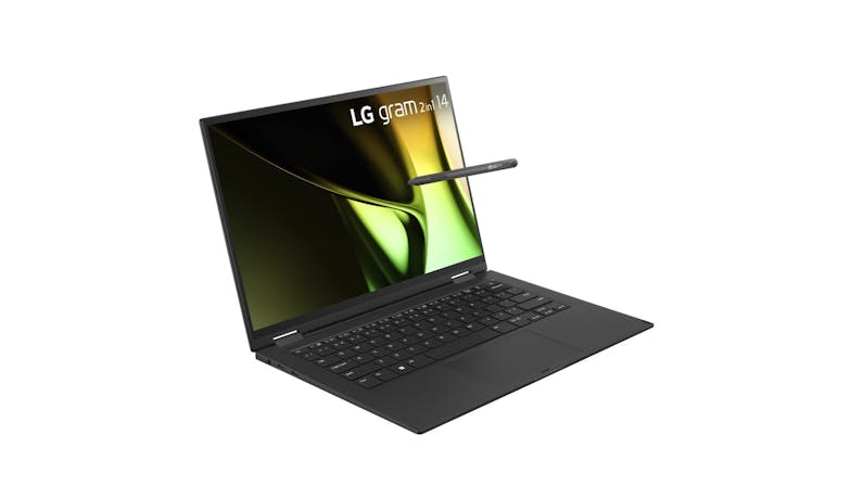 LG Gram 14T90S-G.AA75A3 2in1 14" Ultra7 16GB 512GB OLED Laptop - Obsidian Black_2