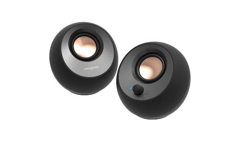 Creative Pebble V3 2.0 Tabletop Bluetooth Speaker - Black