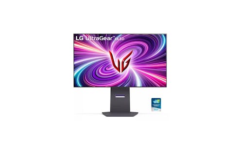 LG Compatible Gaming Monitor With Pixel Sound 32" UltraGear™ OLED Dual Mode 4K UHD - (32GS95UE-B)