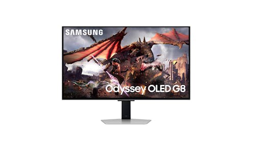 Samsung 32-Inch Odyssey OLED G8 G80SD UHD 240Hz Gaming Monitor- LS32DG802SEXXS G