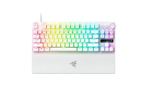 Razer Huntsman V3 Pro Optical Mechanical Gaming Keyboard - White