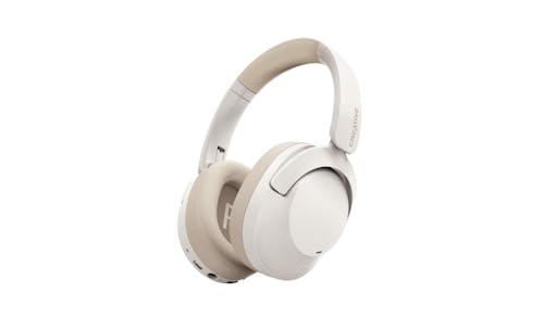 Creative Zen Hybrid 2 Wireless Over-Ear Headphones - Cream