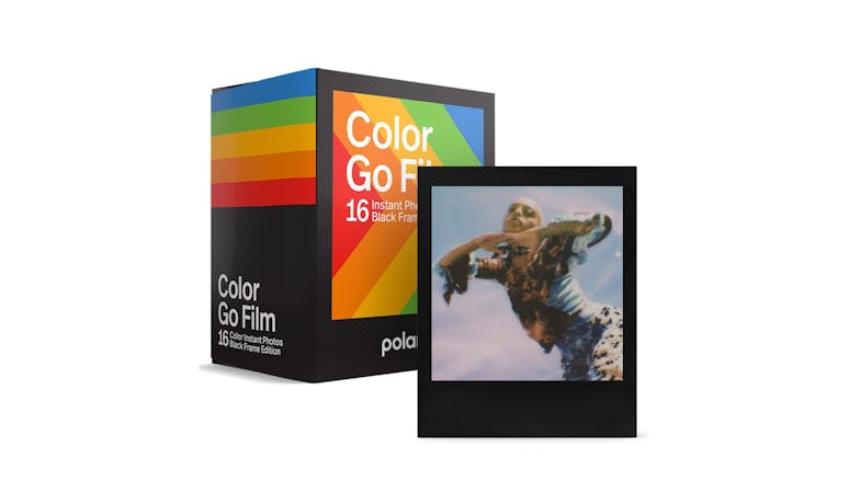 Polaroid 00621 Go Color Film Double Pack - Black Frame Edition_1
