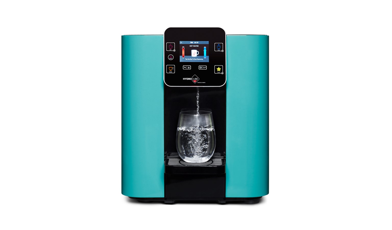 Novita W29i HydroCube Hot/Cold Water Dispenser - Teal Green