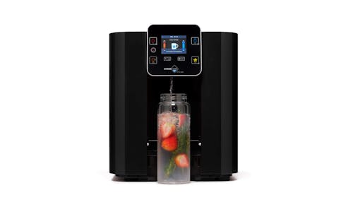 Novita W29i HydroCube Hot/Cold Water Dispenser - Glazy Black
