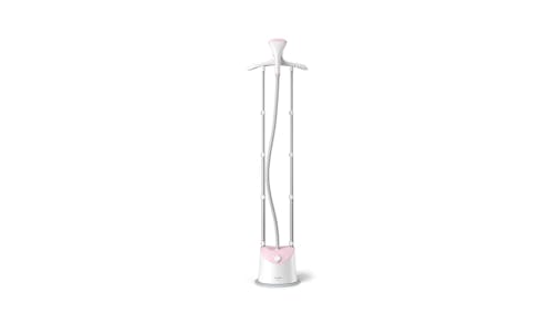 Philips GC485/46 1.4L Easy Touch Upright Garment Steamer - White/Pink