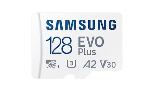 Samsung MB-MC128SA/APC 128GB EVO Plus microSD Card - White