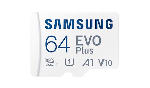 Samsung MB-MC64SA/APC 64GB EVO Plus microSD Card - White