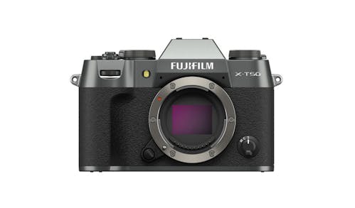 Fujifilm X-T50 Mirrorless Camera - Charcoal Silver
