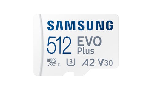 Samsung MB-MC512SA/APC 512GB EVO Plus microSD Card - White