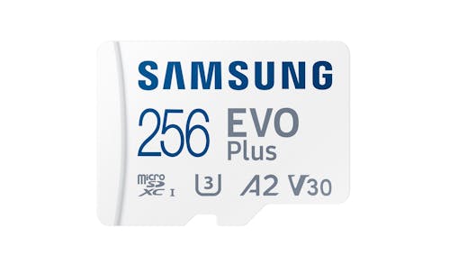 Samsung MB-MC256SA/APC 256GB EVO Plus microSD Card - White