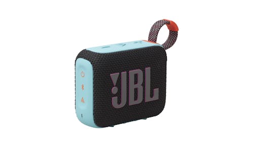 JBL Go 4 Ultra Portable Bluetooth Speaker - Black/Orange
