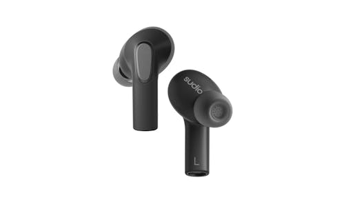 Sudio E3 True Wireless ANC Earbuds - Black