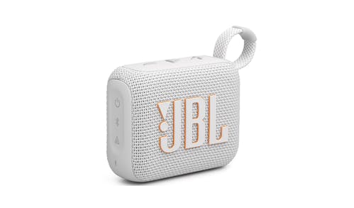 JBL Go 4 Ultra Portable Bluetooth Speaker - White