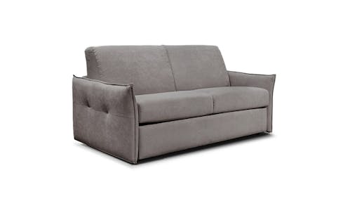Cubo Rosso LUNA 2.5 Seater Italian Fabric Sofa Bed - Elephant