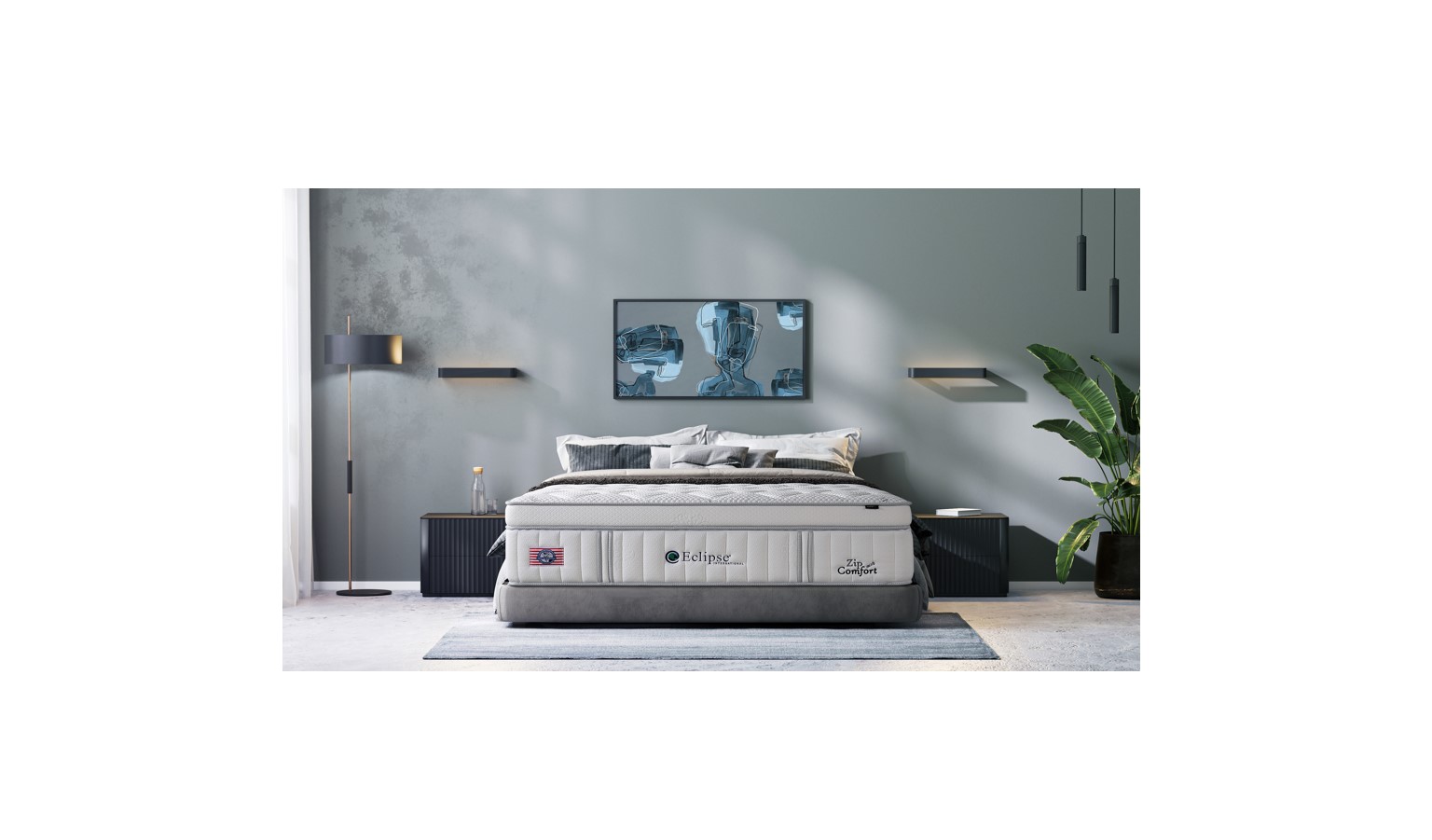 Eclipse ZipComfort + Densifirm King Size Mattress
