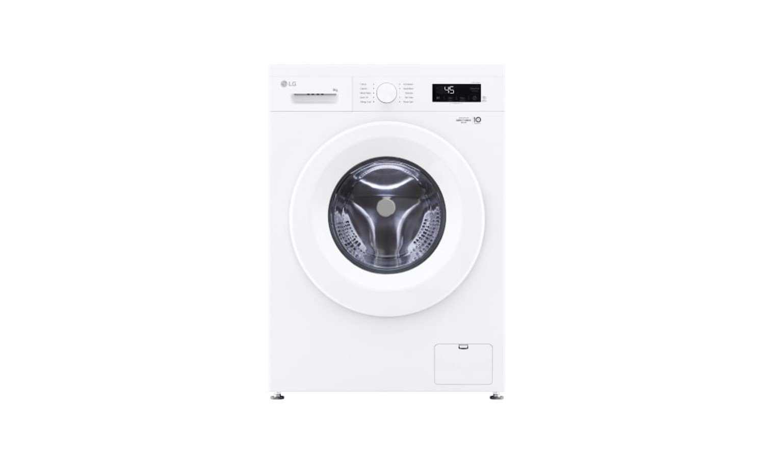 LG 8KG Front Load Washing Machine - Blue White (FB1208S6W)