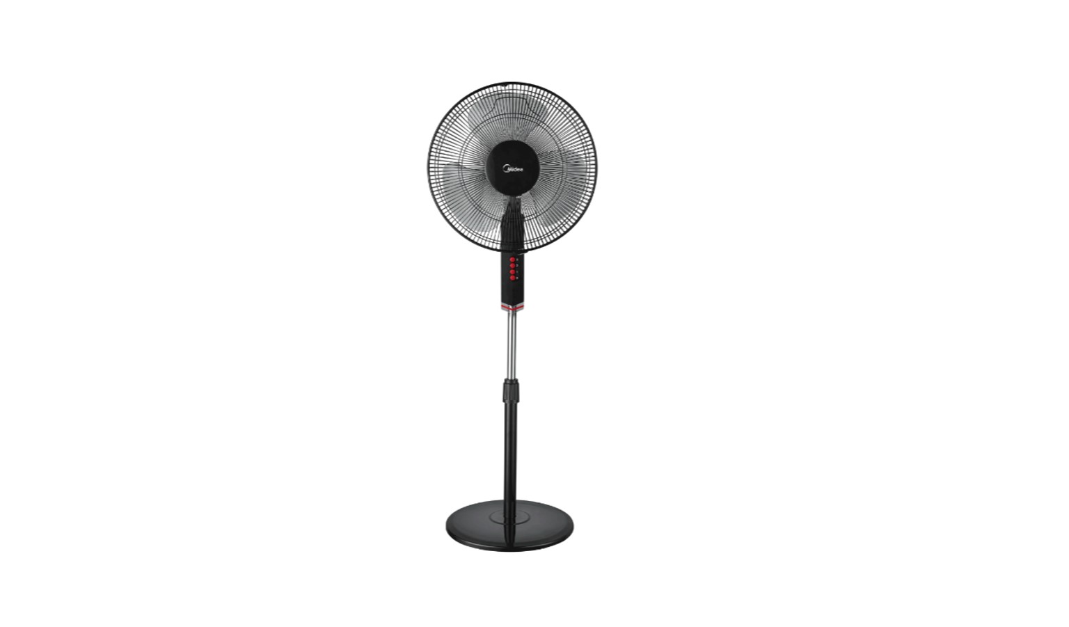 Midea 16 Inches Stand Fan - Black (MS608B)