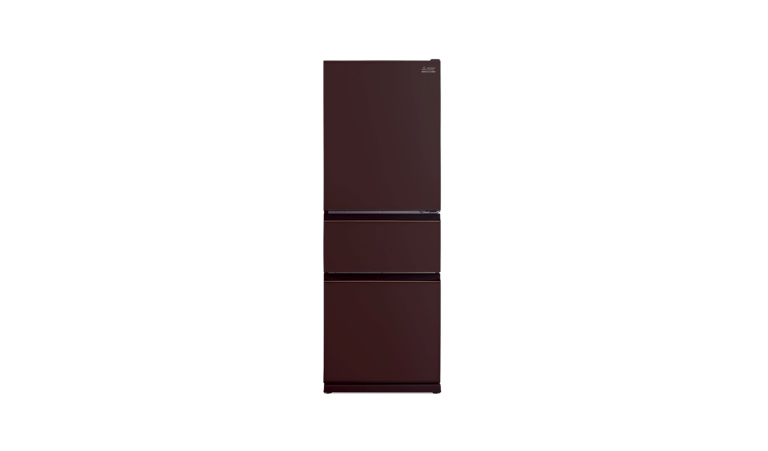 Mitsubishi 328L 3-Door Fridge - Glass Brown (MR-CGX41EX-GBR-P)