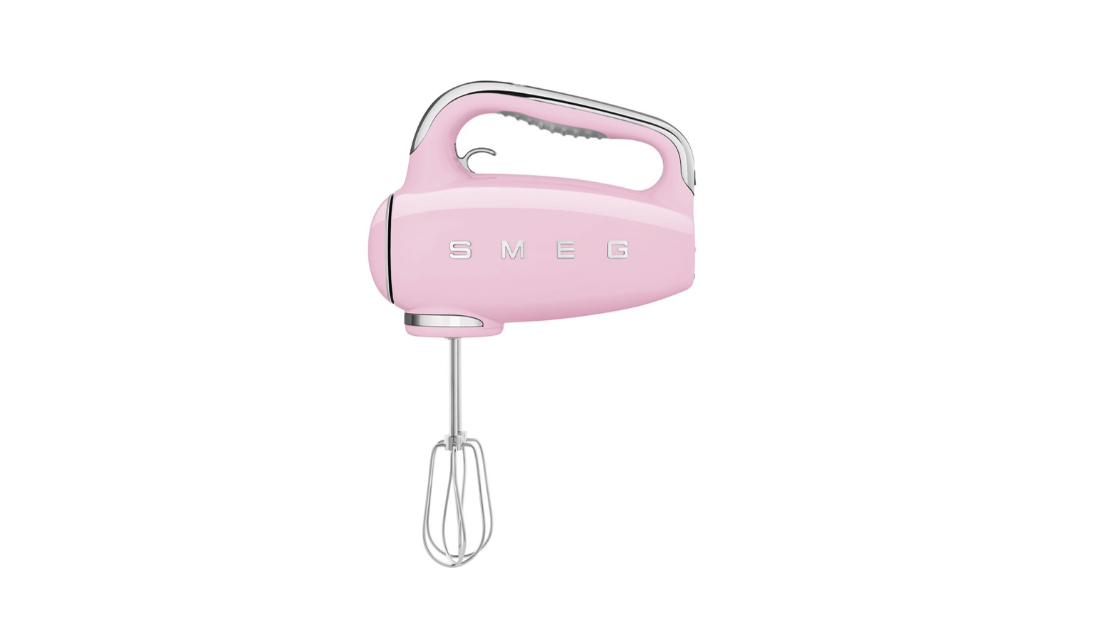 Smeg Retro 50's Style 250W Hand Mixer - Pink (HMF01PKUK)