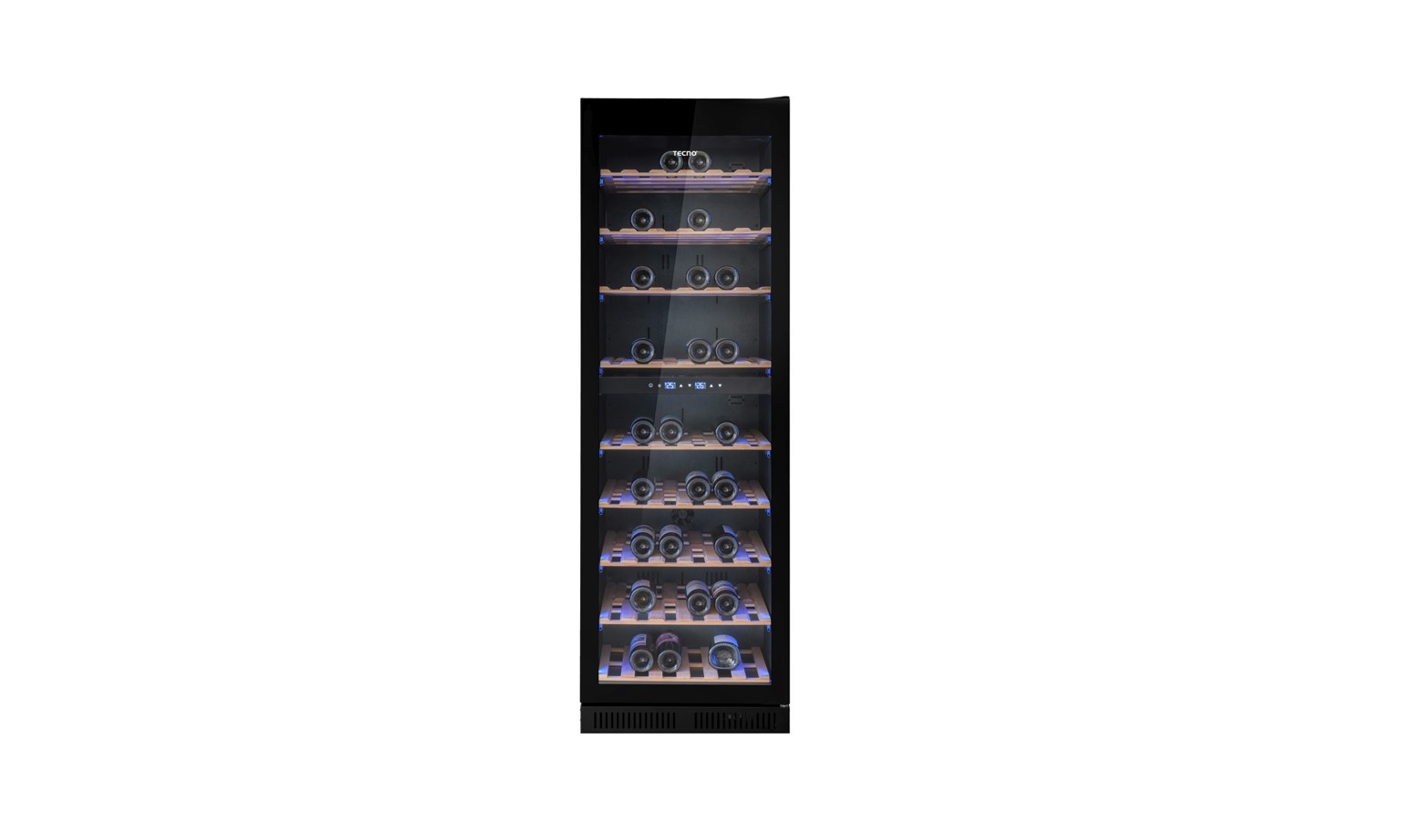 Tecno 171-Bottle Built-in Wine Chiller - Full Black (SW 202D)