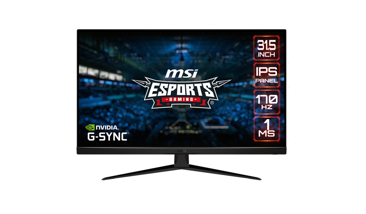 MSI 32-Inch Esports Gaming Monitor - Black (G321Q)