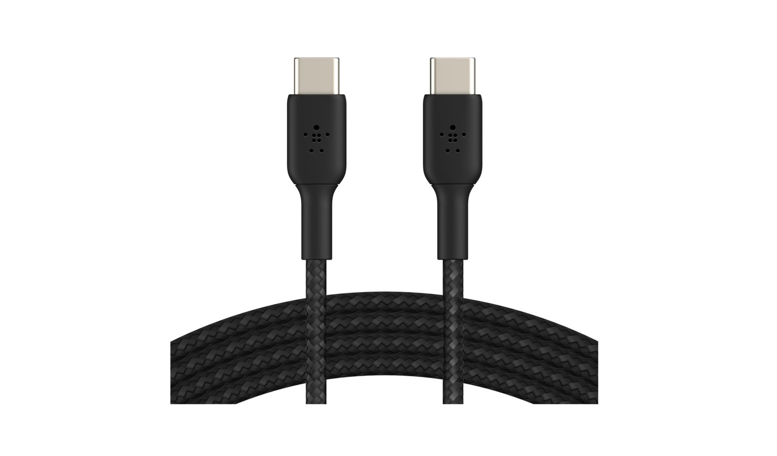 Belkin BoostCharge Braided USB-C to USB-C Cable - Black (CAB004BT2MBK)_1