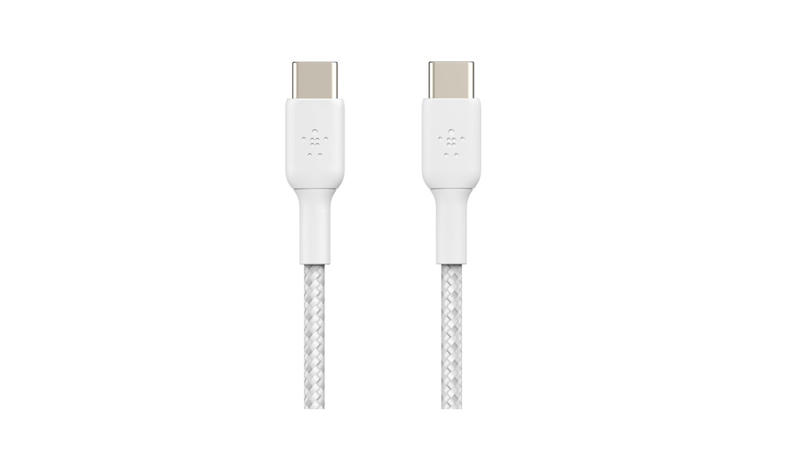 Belkin BoostCharge Braided USB-C to USB-C Cable - White (CAB004BT2MWH)_2