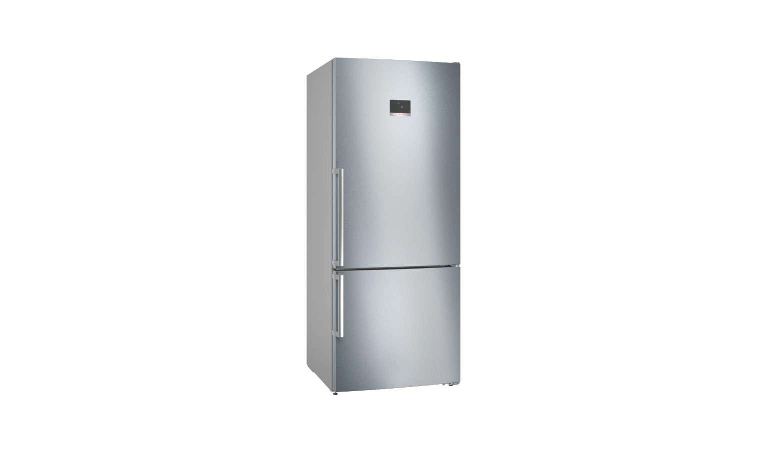 Bosch 521L Series 6 Free-Standing Bottom Freezer Fridge - Brushed steel (KGN76CI30U)