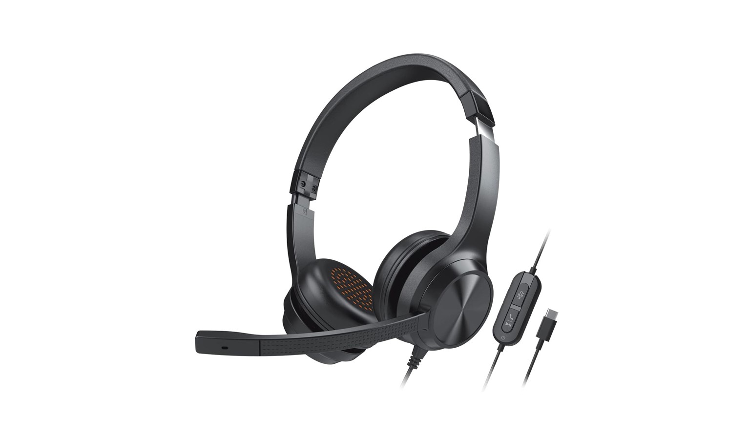 Creative Chat USB On-ear Headset - Black