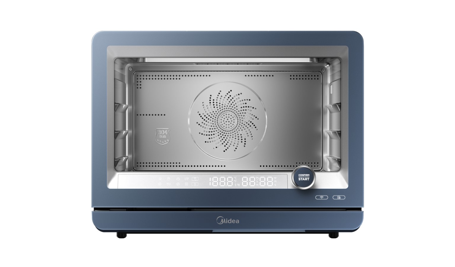 Midea 30L Air Fryer Steam Oven -Blue (MSO-ST30N5-CY)