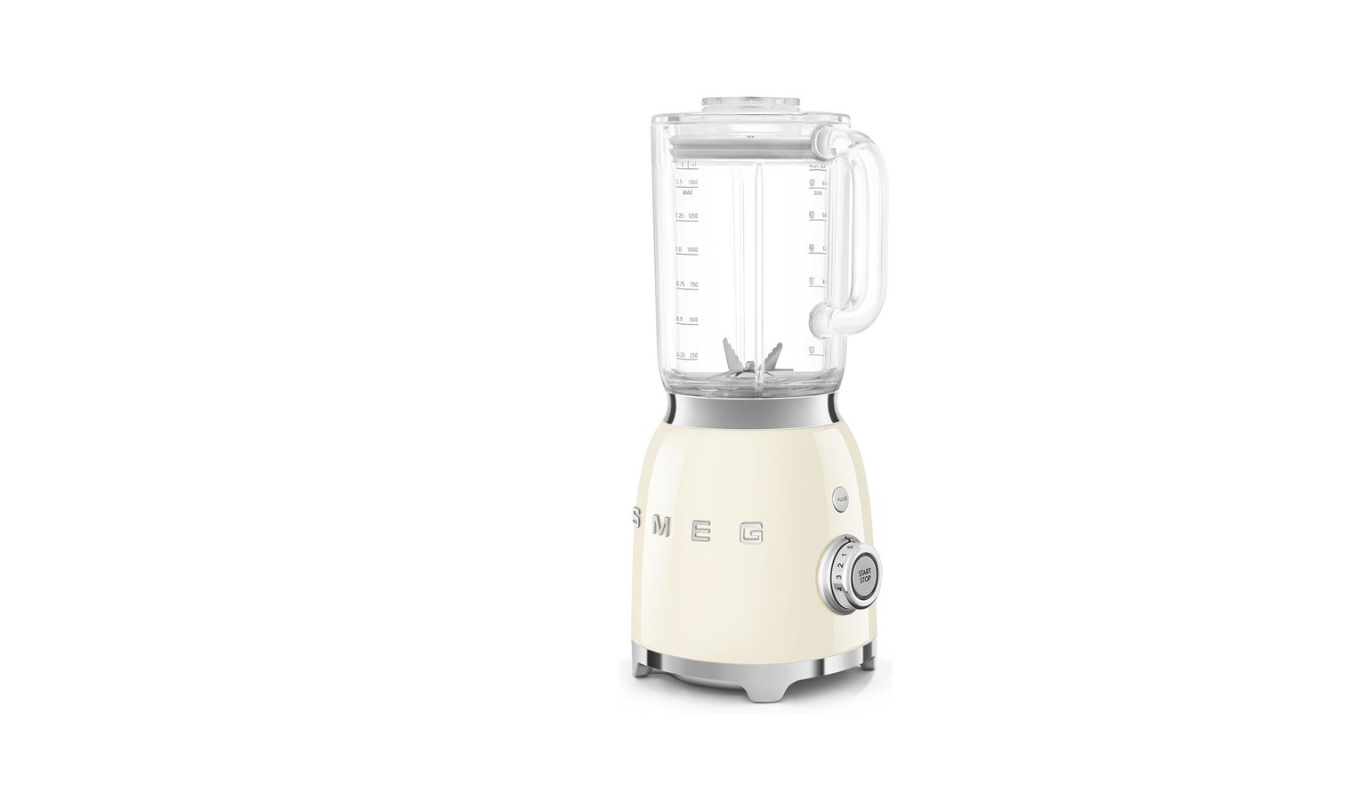 Smeg Retro 50s Style 1.5 Litre 800W Jug Blender - Cream (BLF03CRUK)_2