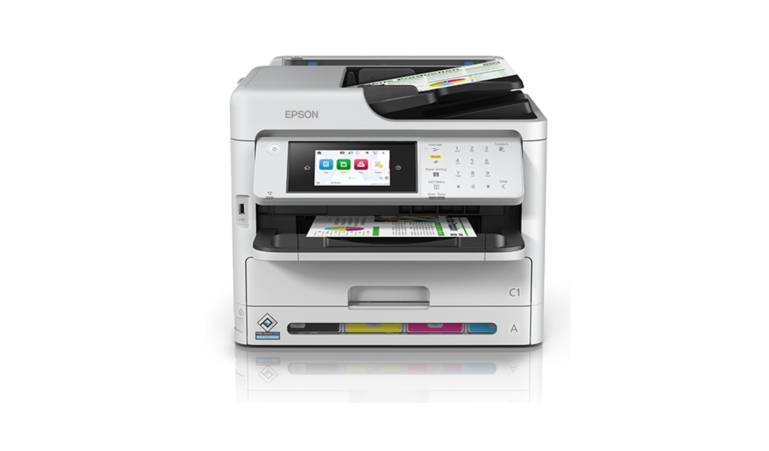 Epson WorkForce Pro WF-C5890 A4 Colour Multifunction Printer - White (C11CK23502)