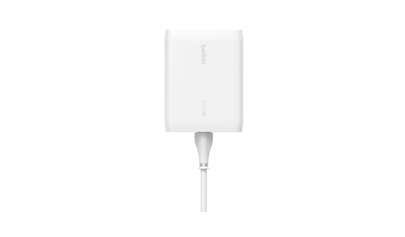 Belkin BoostCharge Pro200W 4-Port USB-C GaN Charger - White (WCH015myWH)