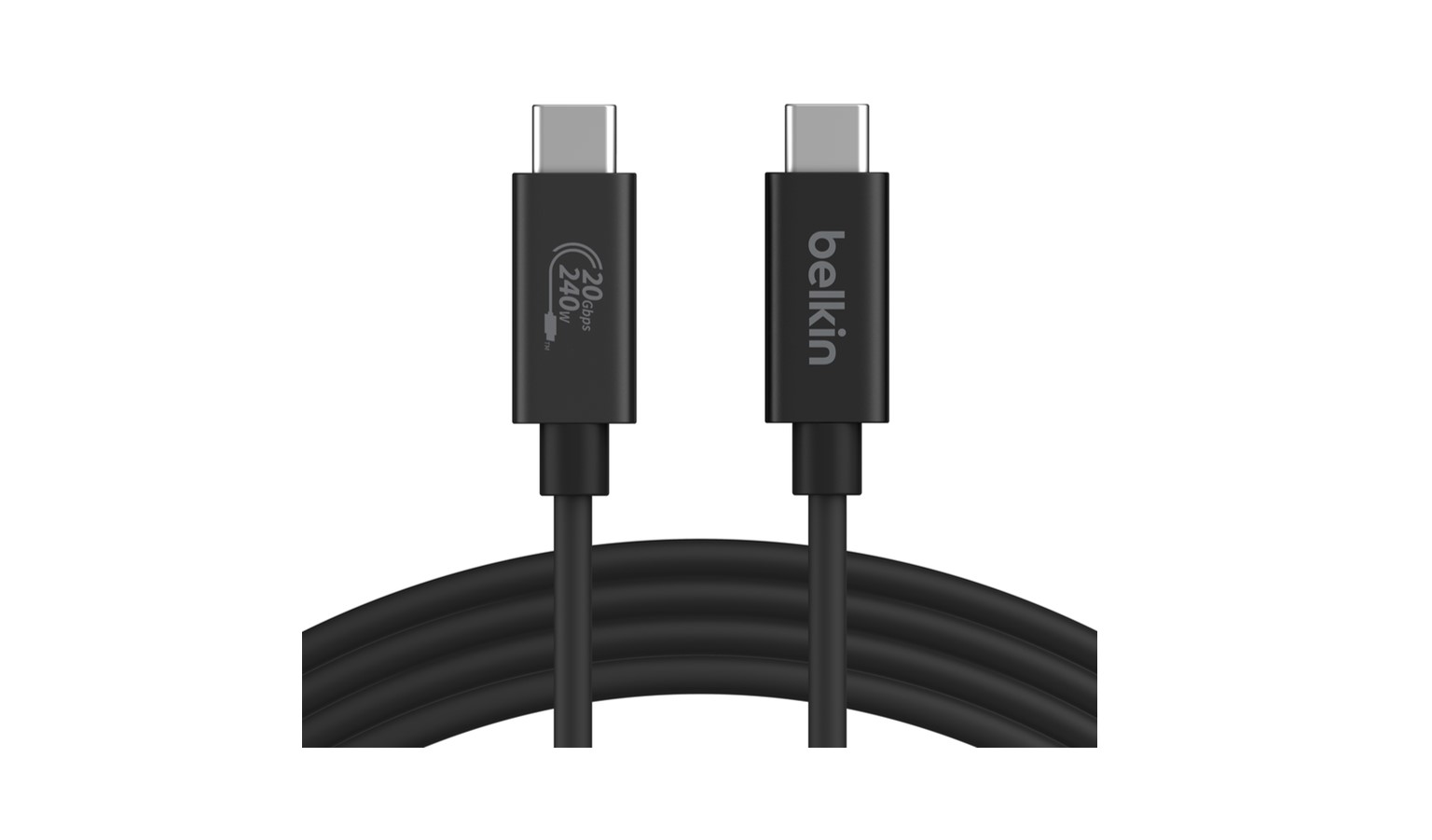 Belkin Connect 2M USB4 Cable 240W + 20Gbps - Black (INZ004bt2MBK)