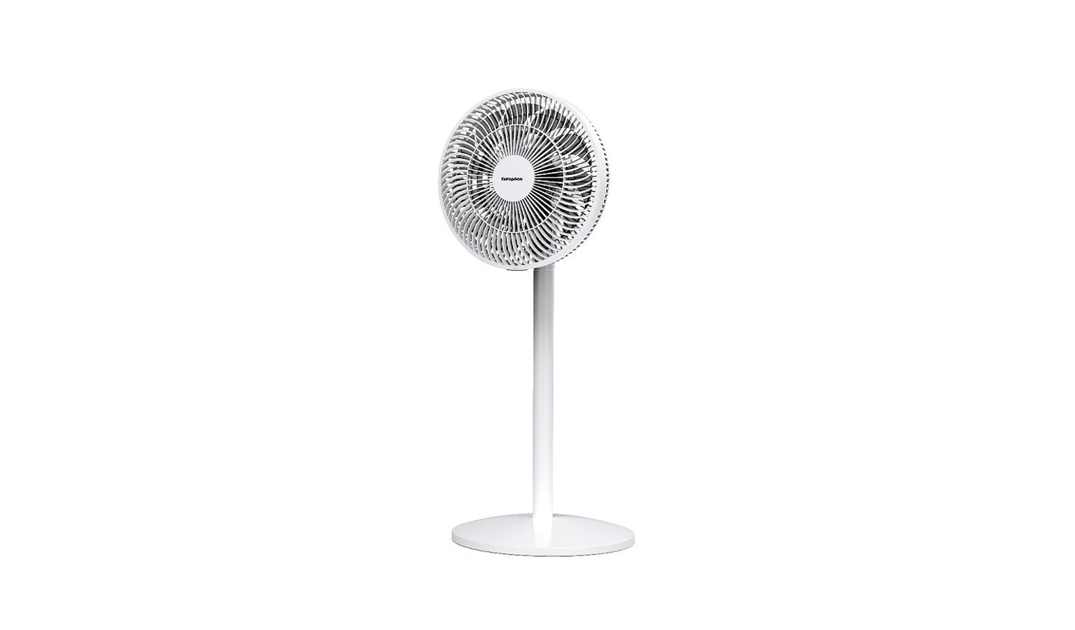 EuropAce 12-Inch Living Fan with Remote Control - White (ELF3124DWH)