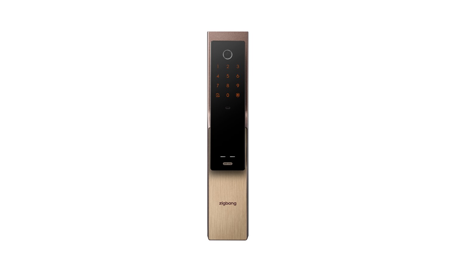 Zigbang Digital Mortise Door Lock - Gold (SHP-P52)