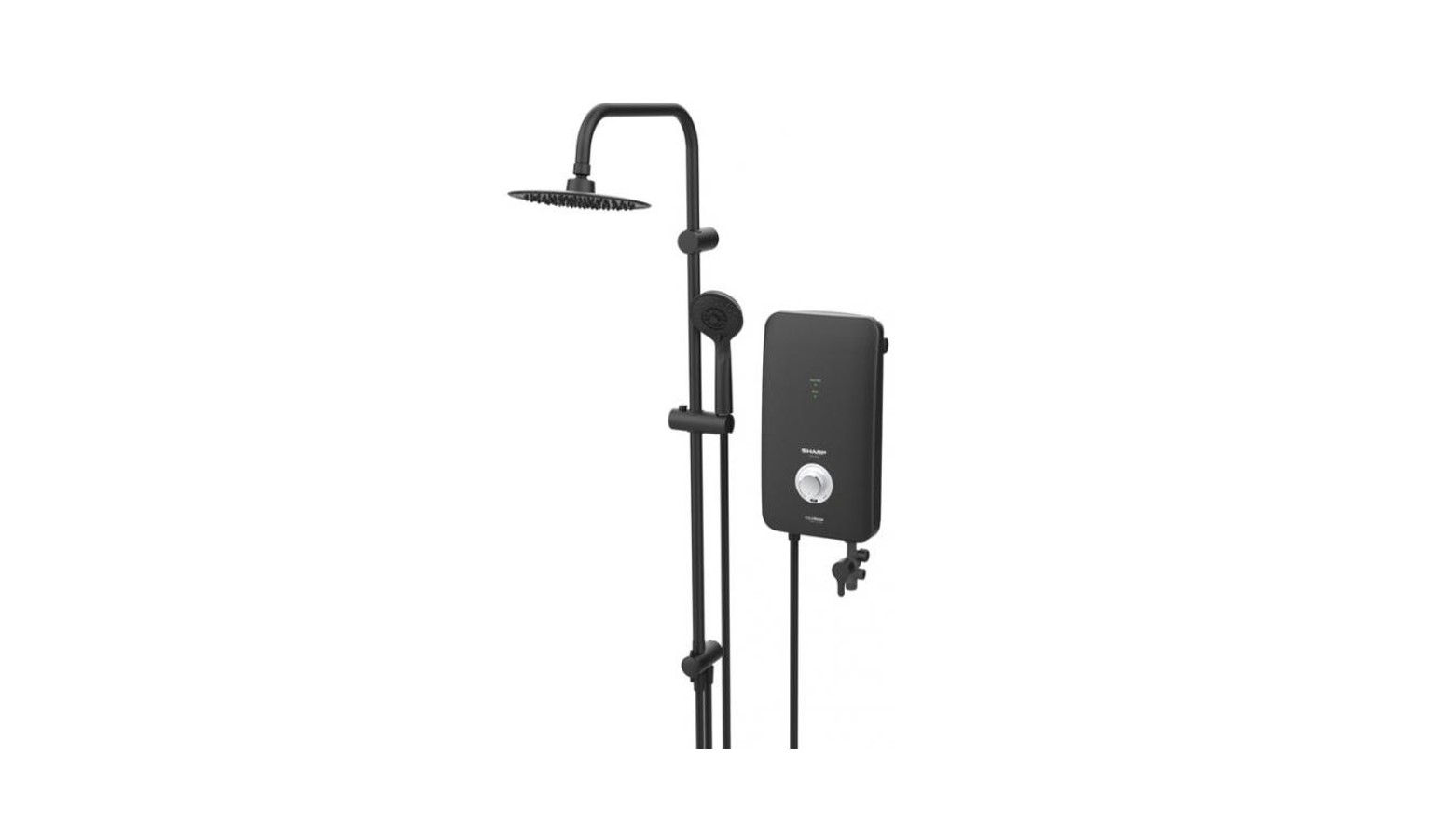Sharp Instant DC Pump Water Heater and Rain Shower - Black (WH-P315RN)