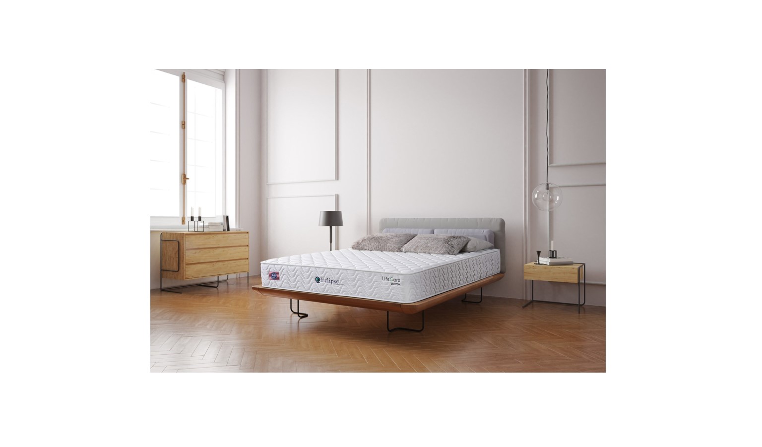 Eclipse Denton Super Single Size Spring Mattress