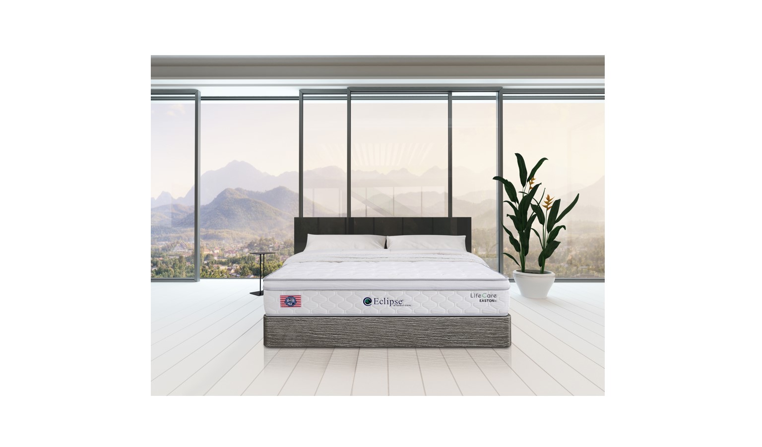 Eclipse Sanitized Easton II Super Single Size Pocketed Spring Mattress