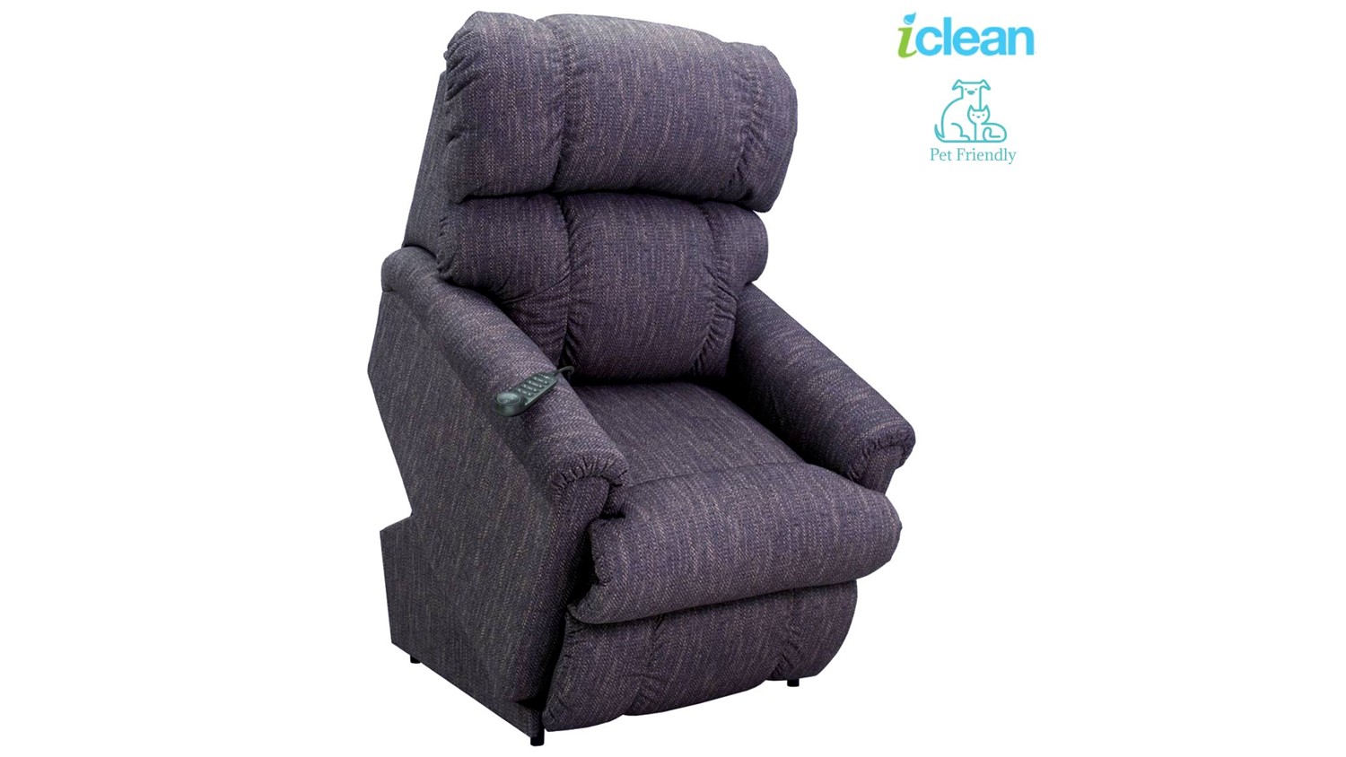 La-Z-Boy Pinnacle TPL iClean Fabric Lift Recliner - Charcoal