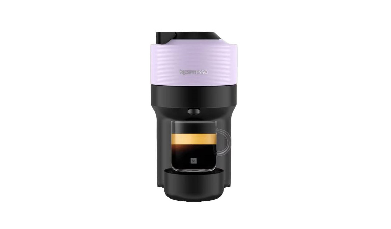 Nespresso 0.6L Vertuo Pop Coffee Machines - Lilac (GCV2-GB-LI-NE)