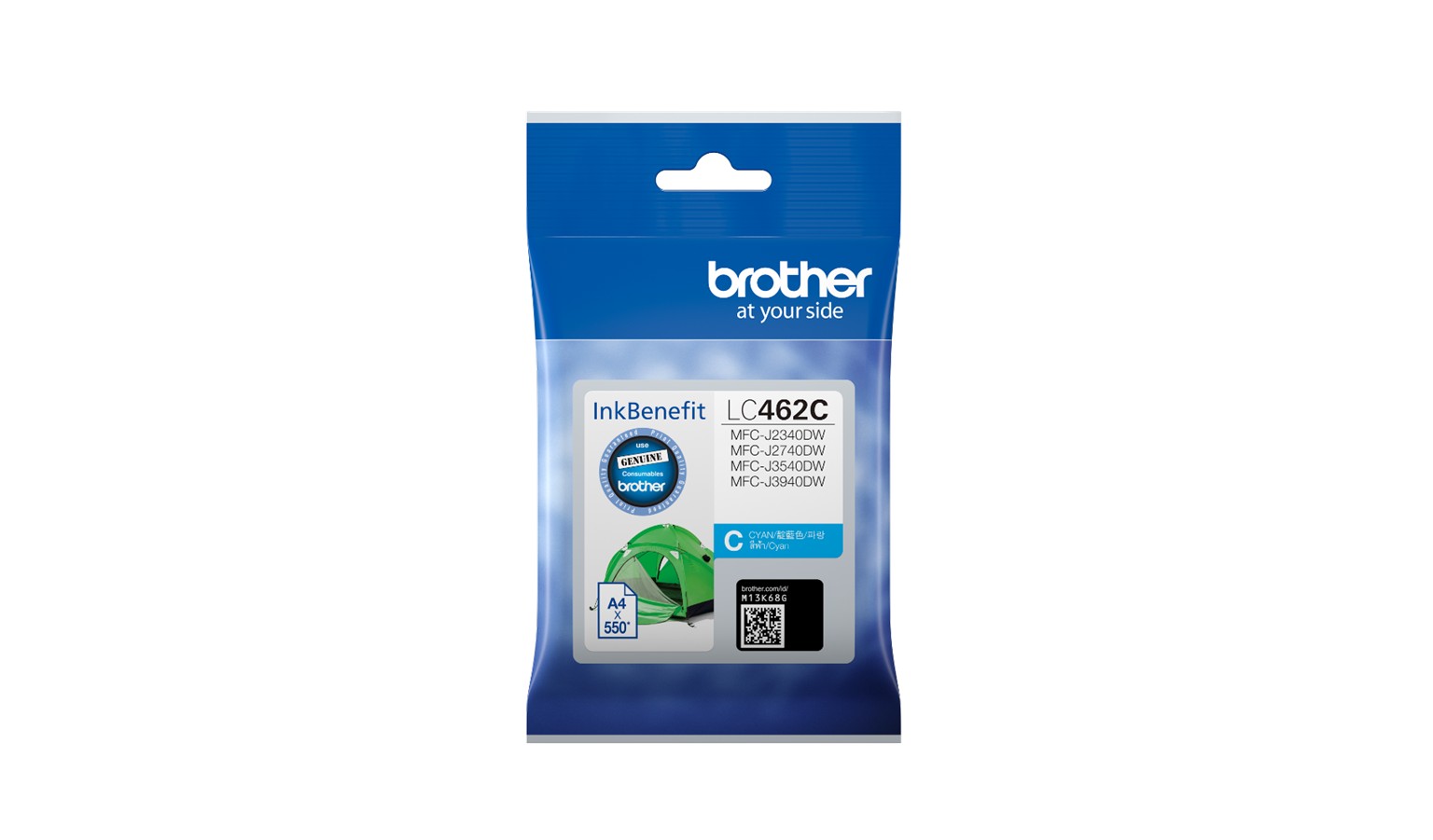 Brother Ink Cartridge - Cyan (LC-462C)