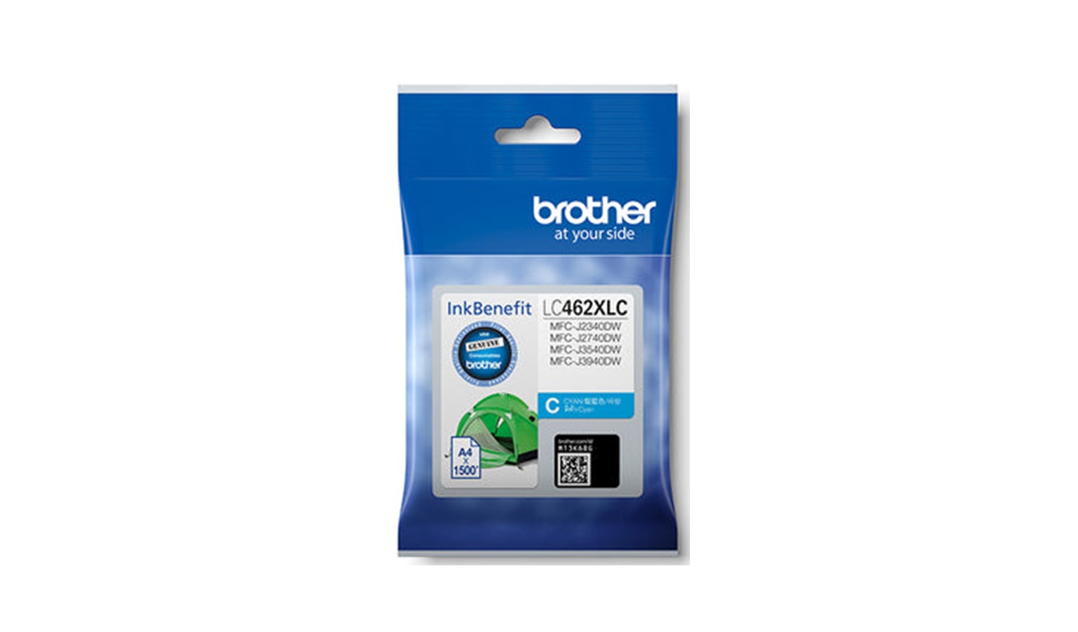 Brother Ink Cartridge - Cyan (LC-462XL-C)