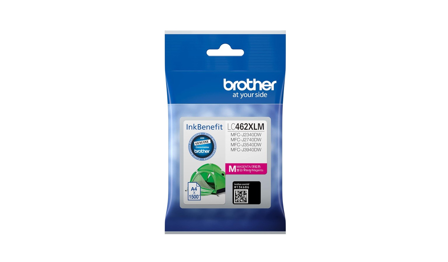 Brother Ink Cartridge - Magenta (LC-462XL-M)