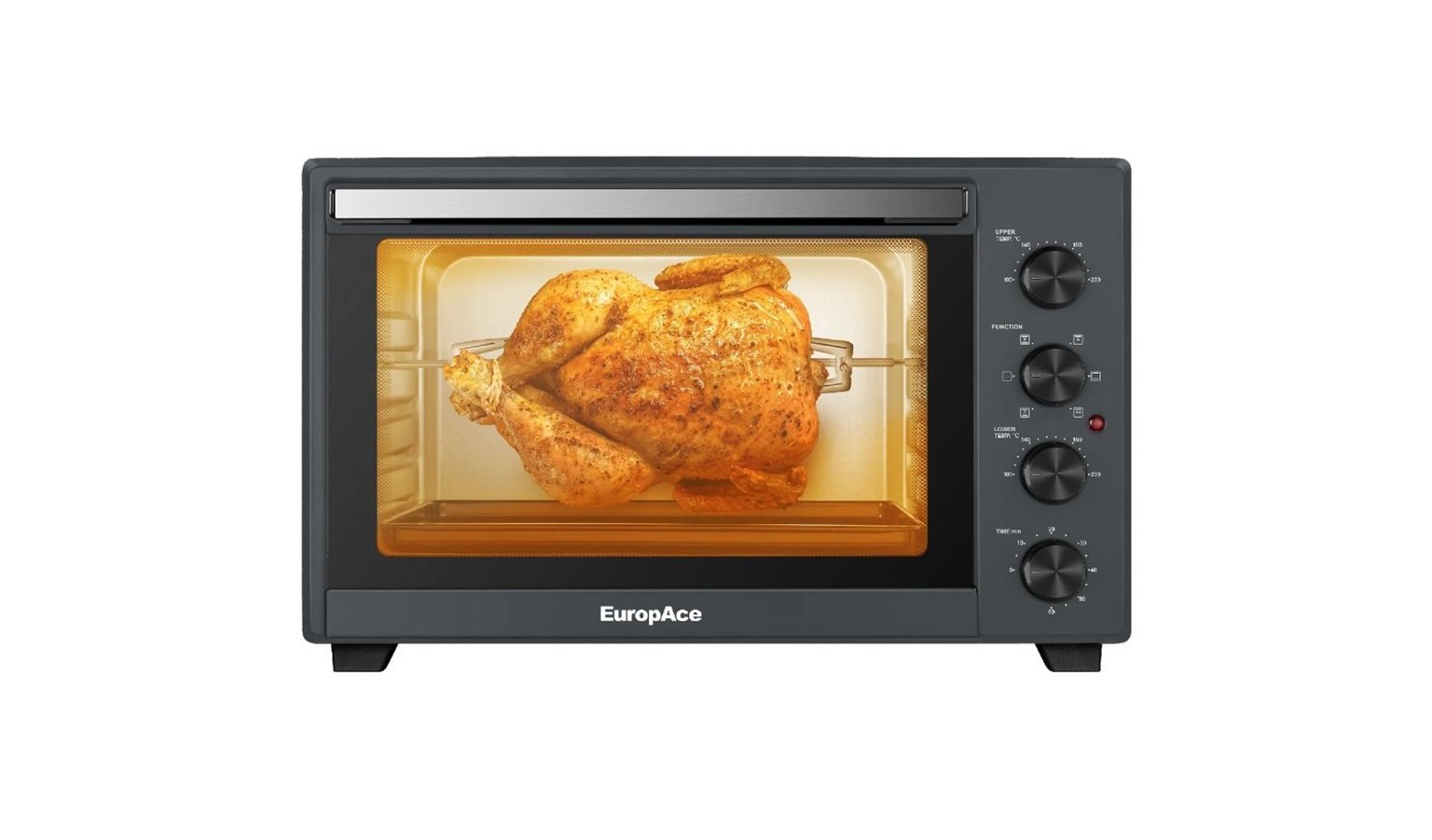 EuropAce 10L Toaster Oven - Grey (ETO2103DGY)